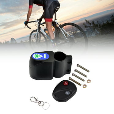 Accessories Vibration alarm Anti-theft Bicycle Bike Black Cycling Lock 